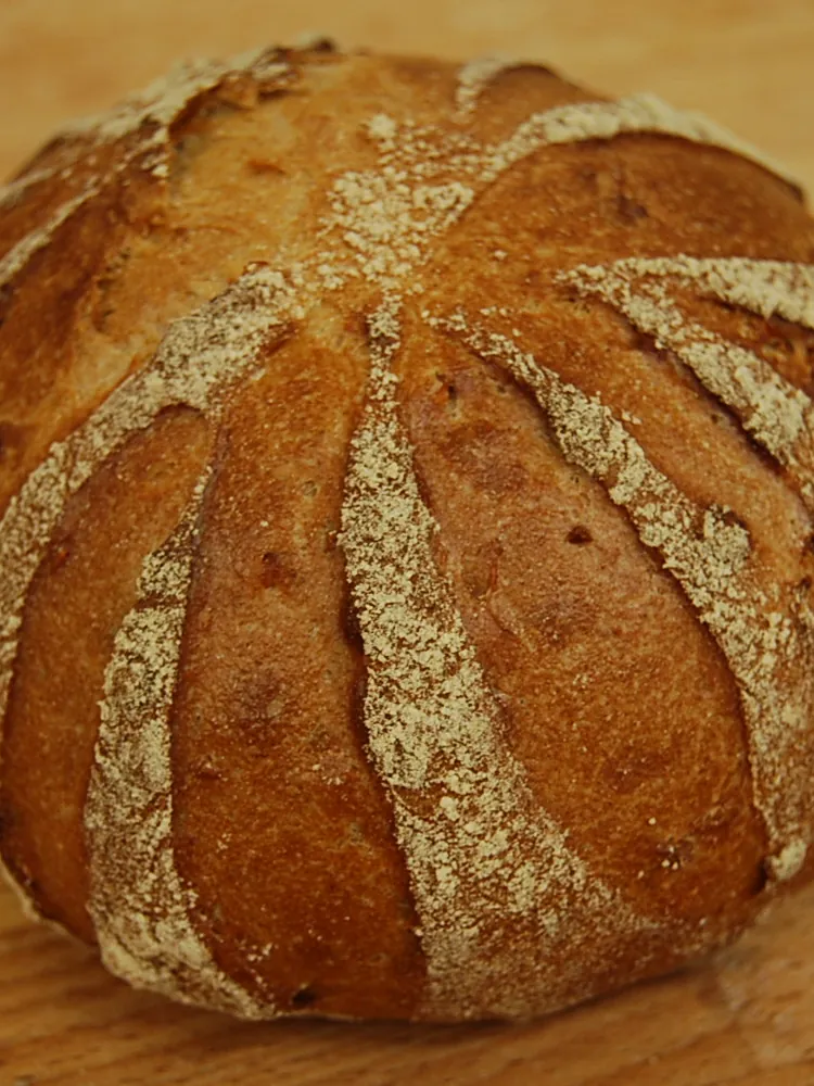 Brot mit Kastanienmehl